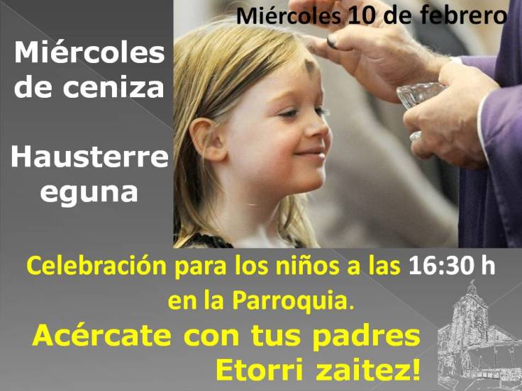 Miércoles de Ceniza cartel 2014