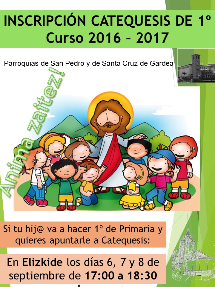 Inscripción Catequesis 16-17